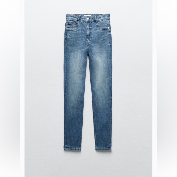 Zara high rise skinny sculpt jeans 28 - Picture 6 of 6